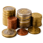 Stacked coins representing retest cost